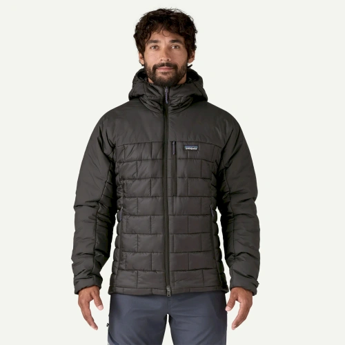 Ocieplana kurtka męska Patagonia M's Hi-Loft Nano Puff Hoody - black