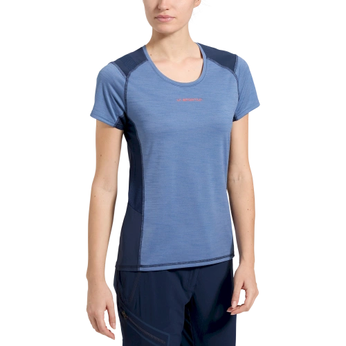 Damska Koszulka Trekkingowa La Sportiva Compass T-Shirt W - Moonlight/Deep Sea