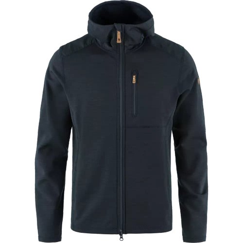 Polar z Kapturem Fjallraven Keb Fleece Hoodie M - dark navy