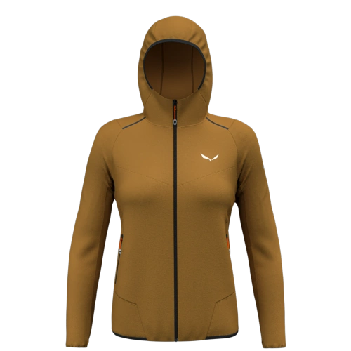 Lekki Softshell Damski Salewa Pedroc Dst W Light Jacket - golden brown