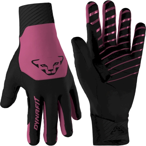 Lekkie Rękawiczki Softshellowe na Skitury Dynafit BLACKLIGHT SOFTSHELL GLOVES - magenta/black out