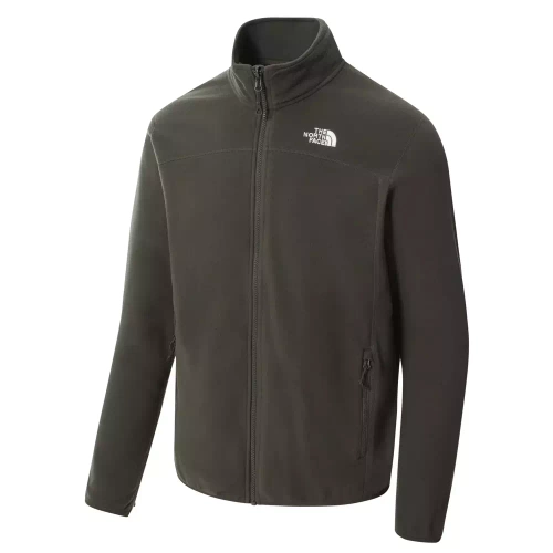 Męski Lekki Polar The North Face M 100 Glacier Full Zip - New Taupe Green