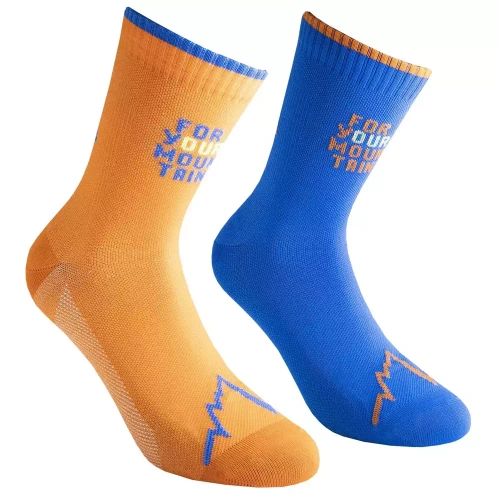 Lekkie Skarpety La Sportiva For Your Mountain Socks - Electric Blue