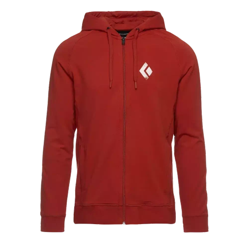 Bluza Black Diamond M Chalked Up Full Zip Hoody - Red Rock