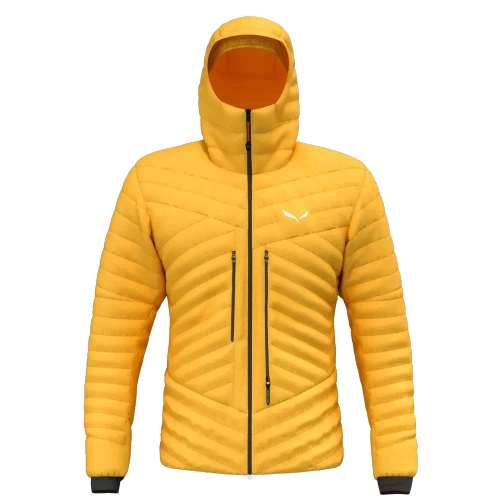 Męska Puchówka Hybrydowa Salewa Ortles Hybrid Rds Dwn M Jacket - gold