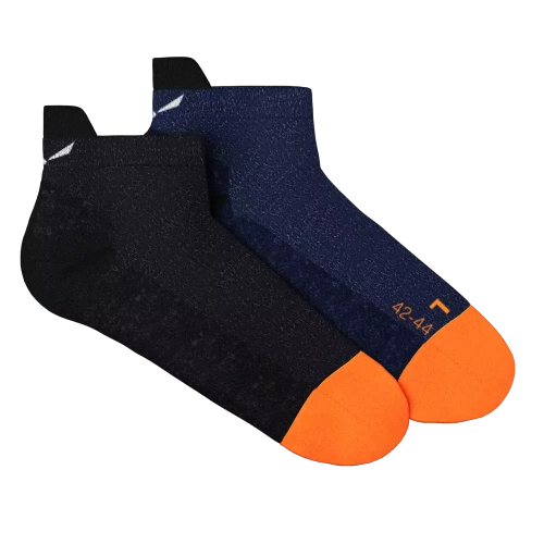 Skarpety Salewa WILDFIRE AM/HEMP M LOW SOCK - electric