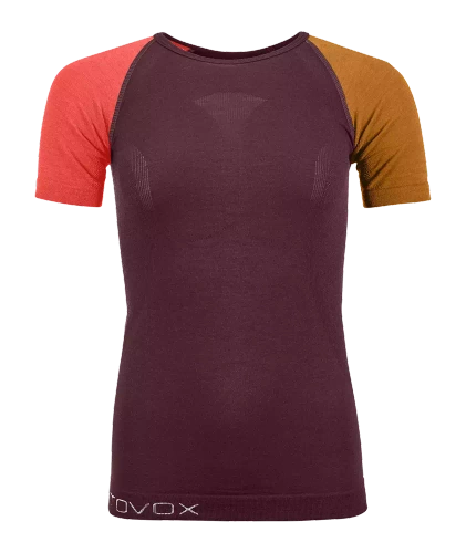 Koszulka termoaktywna Ortovox 120 Comp Light Short Sleeve W - winetasting