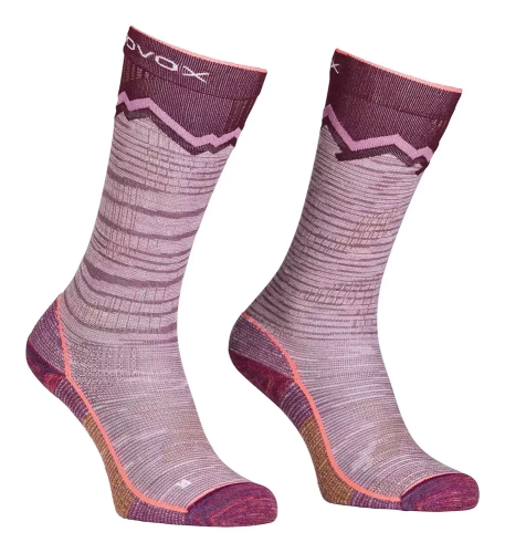Skarpety Ortovox Tour Long Socks W - mountain rose