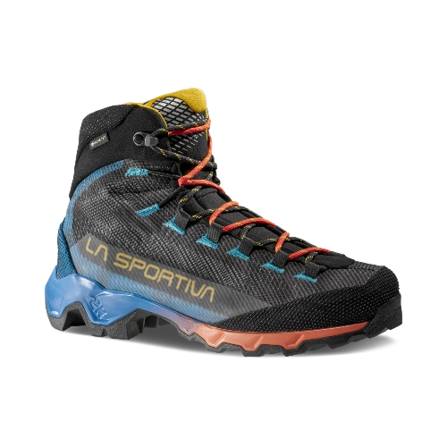 Buty turystyczne męskie La Sportiva Aequilibrium Hike Gtx - Carbon/Tropic Blue