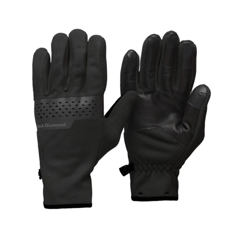 Rękawiczki z Polaru Black Diamond ALPINE FLEECE GLOVES - black