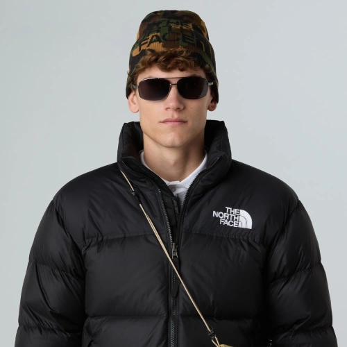 Czapka dwustronna The North Face REVERSIBLE HIGHLINE BEANIE - tnf black tnf camo prin
