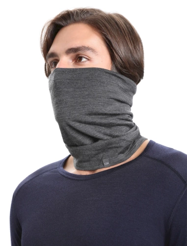 Komin wielofunkcyjny z merino Icebreaker U Flexi Chute - heather