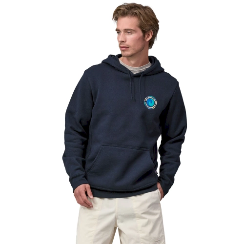 Bluza Codzienna z Logo Patagonia Unity Fitz Uprisal Hoody - New Navy