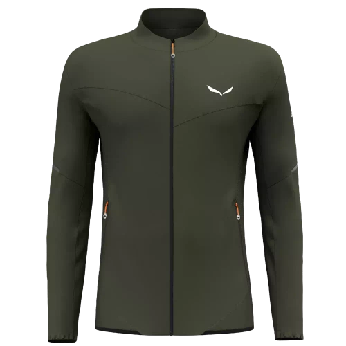 Softshell męski Salewa Pedroc Dst M Light Jacket - dark olive