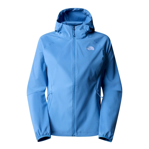 Softshell Damski The North Face W Nimble Hoodie - Indigo Stone