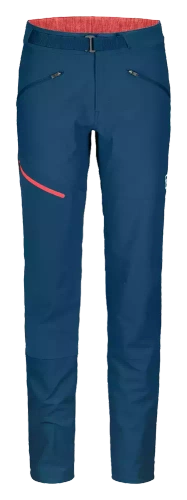 Spodnie Techniczne Ortovox Brenta Pants W - petrol blue