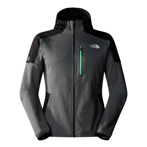 Męski Softshell The North Face M Ma Lab Fz Hoodie - TNF Medium Grey Heather-TNF Black