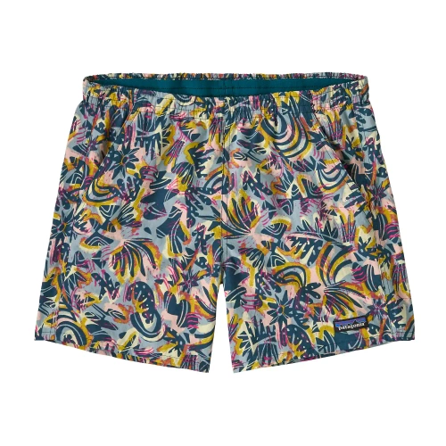 Damskie Szorty Patagonia W's Baggies Shorts - 5 in. - Wild Botanist: Tidal Teal