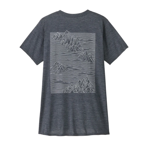 Lekka Koszulka Patagonia W's Cap Cool Daily Graphic Shirt - Strataspire: Smolder Blue X-Dye