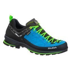 Buty Trekkingowe Męskie Salewa MTN Trainer 2 GTX - blue danube/fluo green