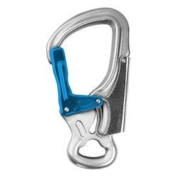 Karabinek Salewa ATTAC G3 CARABINER - 5306/SILVER/ROYAL BLUE
