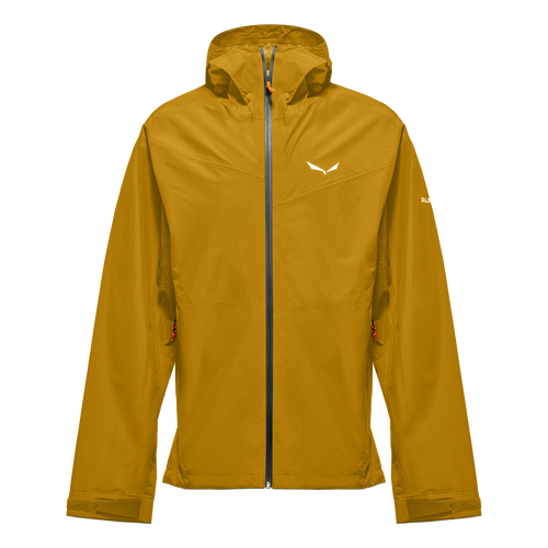Kurtka Przeciwdeszczowa Męska Salewa Puez Aqua 4 PTX 2.5L M Jacket - gold