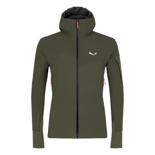 Męski Softshell Górski Salewa Agner DST M Jkt - dark olive/0910