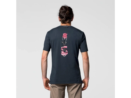 Męska Koszulka Wspinaczkowa Wild Country Flow M T-Shirt - navy