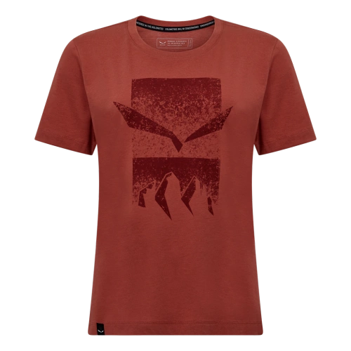 Koszulka Salewa Eagle 3Cime T-Shirt W - etruscan red