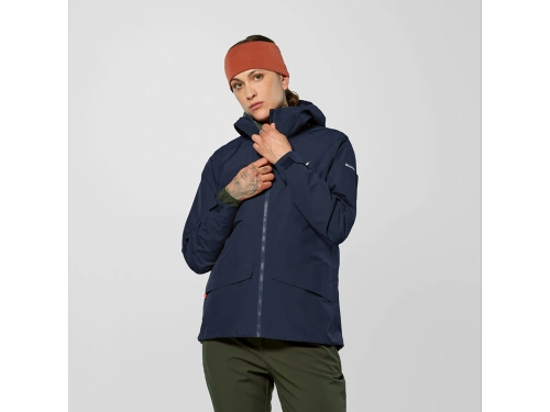 Kurtka Damska z Membraną Goretex Salewa PUEZ GTX 2L EPE JACKET W - navy blazer