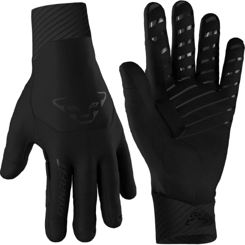 Lekkie Wodoodporne Rękawiczki na Skitury Dynafit BLACKLIGHT SOFTSHELL GLOVES - black out