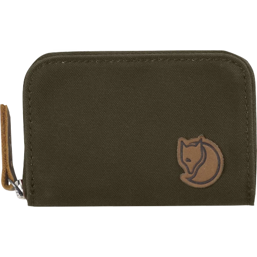 Portfel Fjallraven Zip Card Holder - Dark Olive