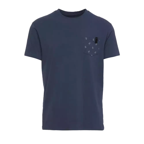 Koszulka Black Diamond M Pocket Square Ss Tee - Ink Blue-Carabiner Print