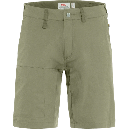 Męskie Lekkie Spodenki Trekkingowe Fjallraven Abisko Lite Shorts M - light olive