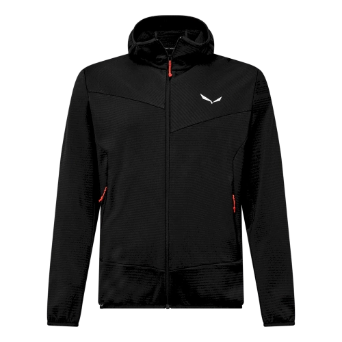 Męski Polar do Trekkingu Salewa Puez Altavia Pl Hd Jkt M - black out