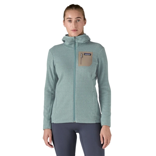 Polar Damski Patagonia W's R1 Air Full-Zip Hoody - Thermal Blue