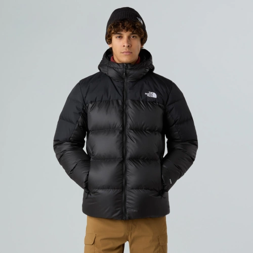 Męska kurtka puchowa The North Face M DIABLO DOWN 2.0 HOODIE - tnf black heather/tnf black