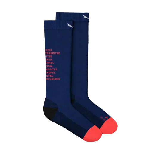 Skarpety Trekkingowe Salewa ORTLES DOLOMITES AM W CR SOCK - electric