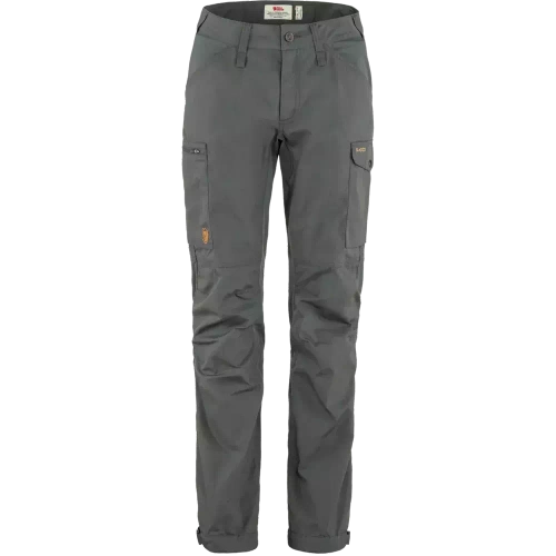 Spodnie Trekkingowe Fjallraven Kaipak Trousers Curved W - Basalt