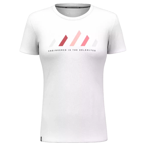 T-Shirt Górski Salewa Pure Stripes Dry W T-Shirt - white